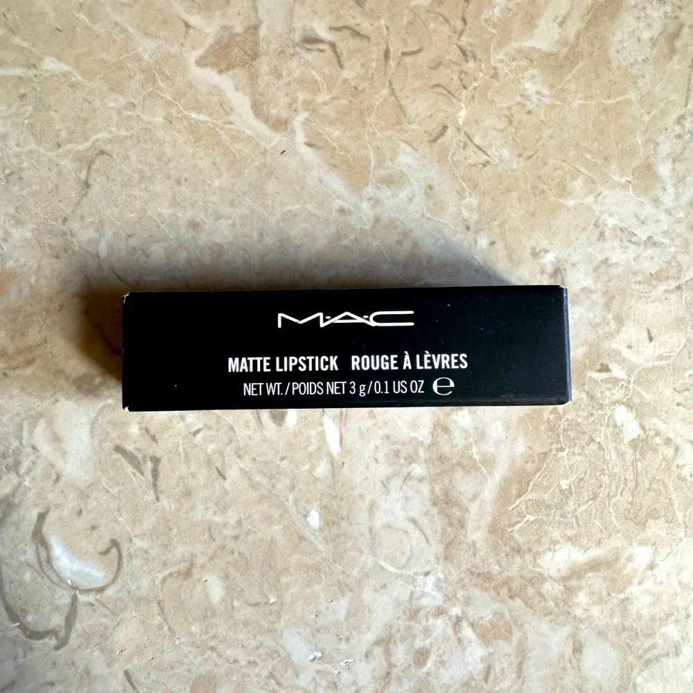 MAC Matte Lipstick Heroine Purple New in Box